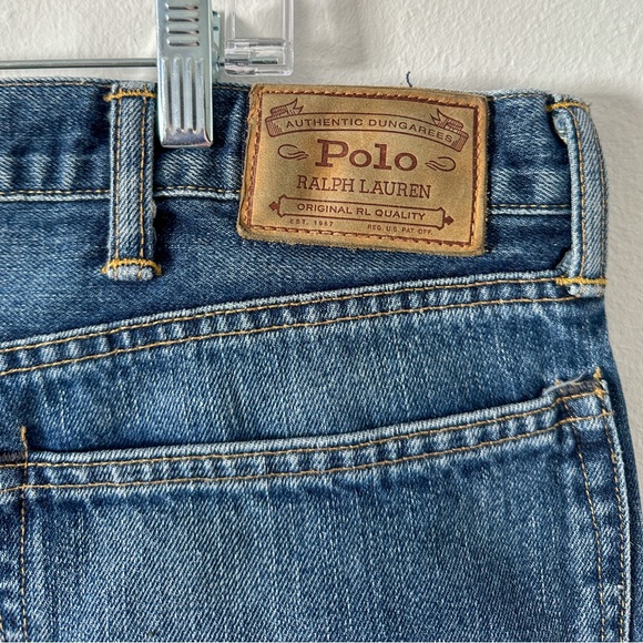 Polo Ralph Lauren Varick Slim Straight Blue Jeans 40x30 - Picture 4 of 10